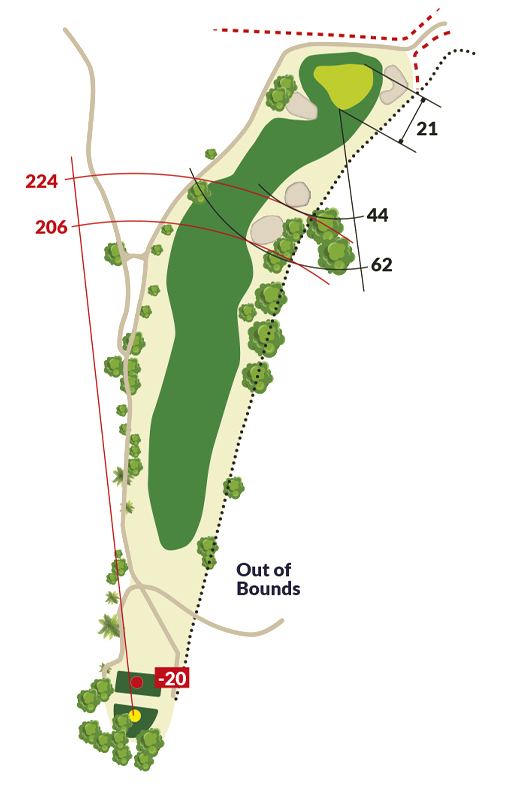 Hoyo 1 - Altea Club de Golf