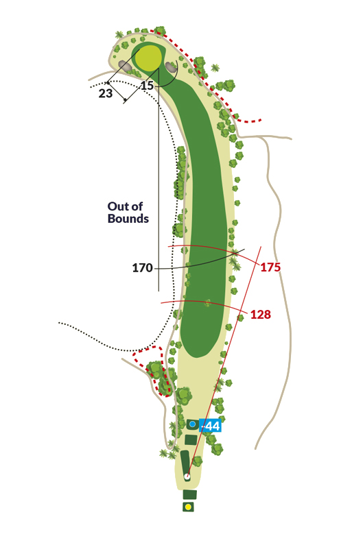 Hoyo 17 - Altea Club de Golf